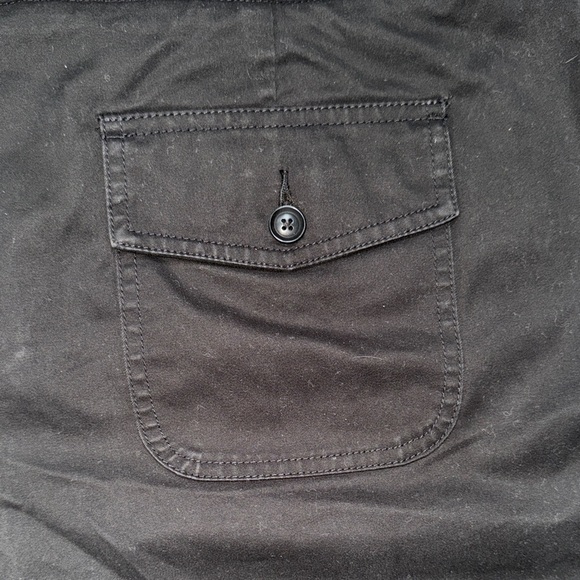 Eddie Bauer Women' Black Flat Front Bermuda Shorts - Picture 6 of 10